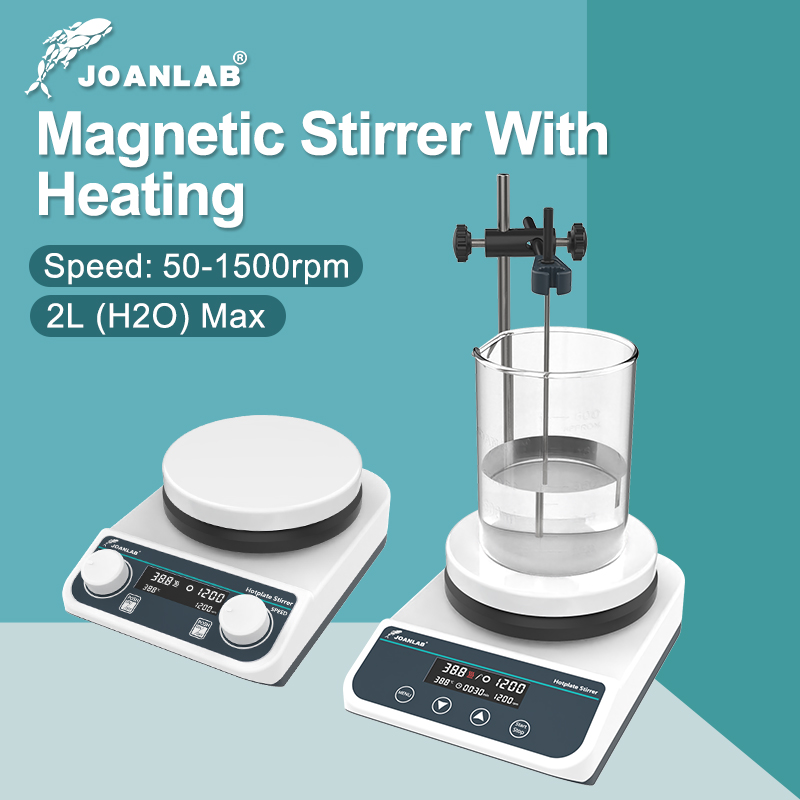 Lab Magnetic Stirrer Hot Plate - Магнитная мешалка JOANLAB с нагревательной мешалкой,