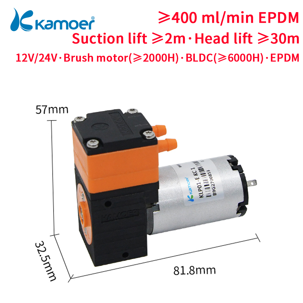 Mini Peristaltic Pump 12V - Миниатюрный Мембранный Жидкостный Насос Kamoer KLP01
