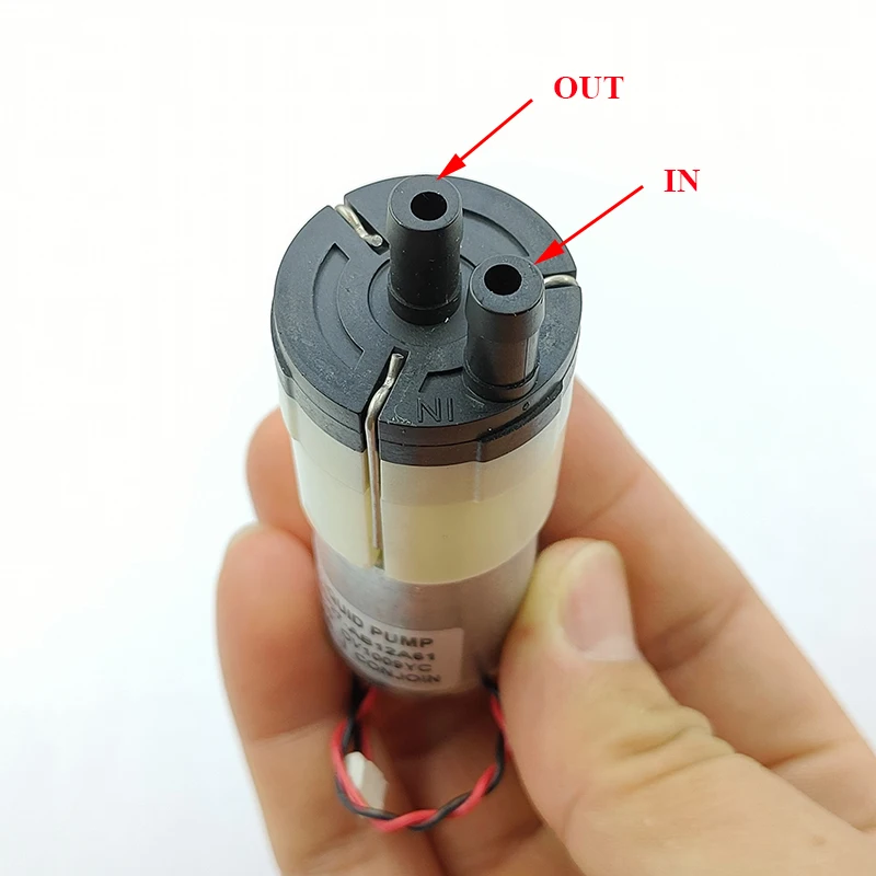 Mini Peristaltic Pump 12V - CJWP27-AB12A61 Миниатюрный диафрагменный насос для жидкостей