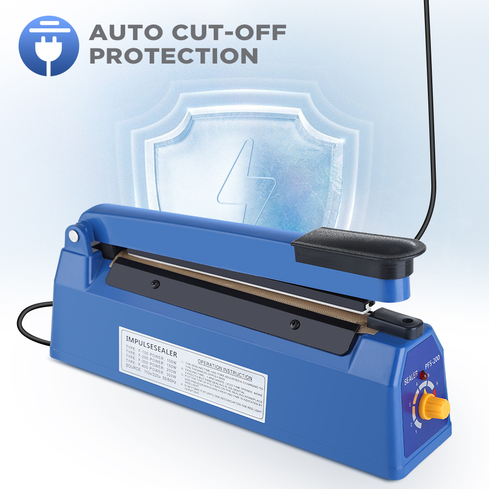 Импульсный упаковщик, машина д – обзор и цена Plastic Bag Impulse Heat Sealer