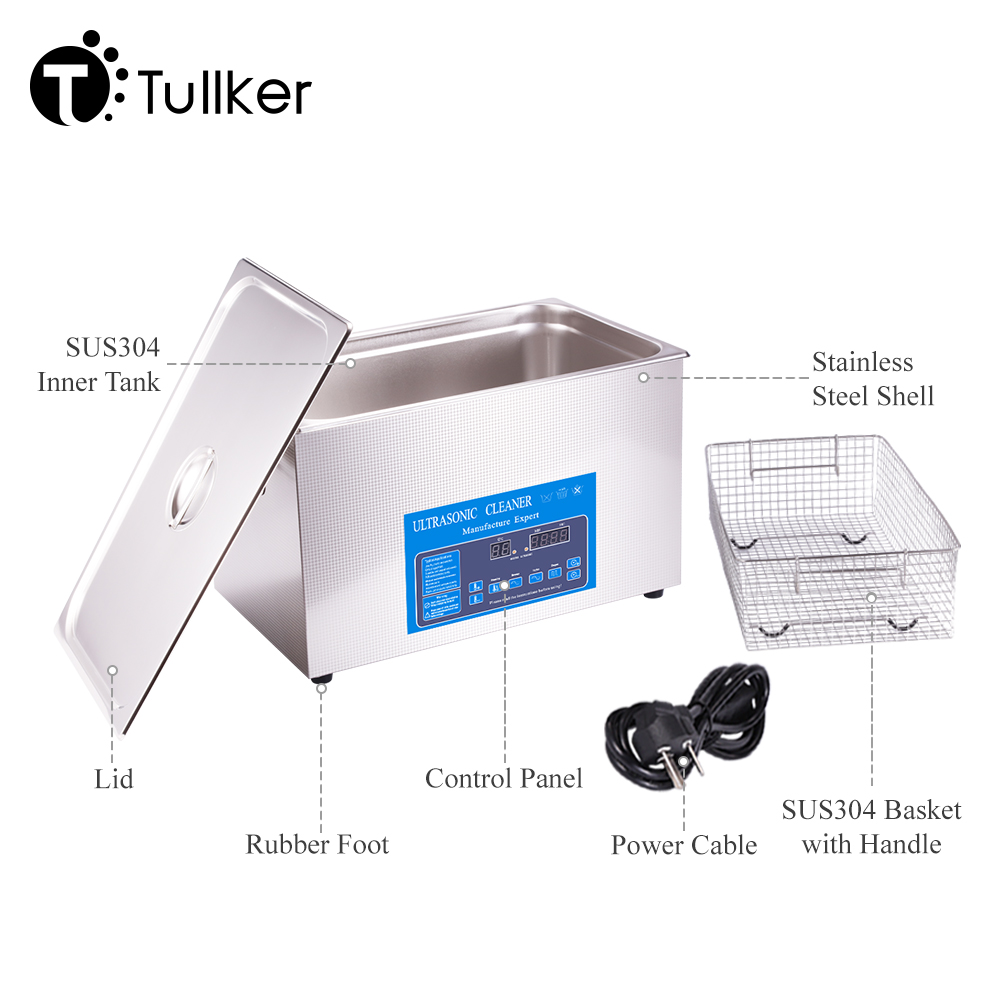 Ультразвуковая ванна 30 л с фу – обзор и цена Ultrasonic Cleaner 30L Industrial