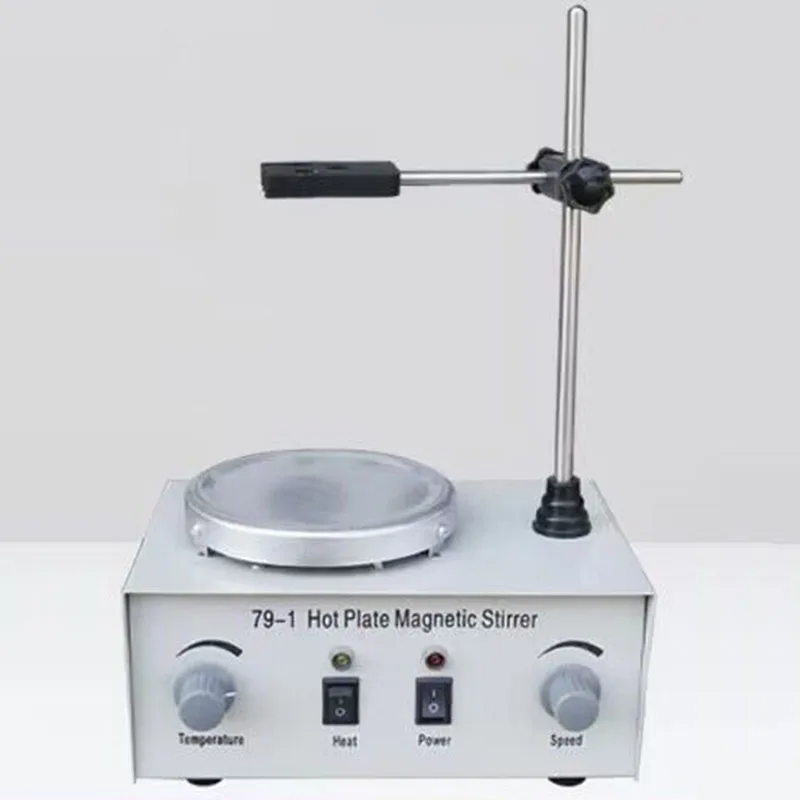 79-1 Магнитная мешалка с подог – обзор и цена Lab Magnetic Stirrer Hot Plate