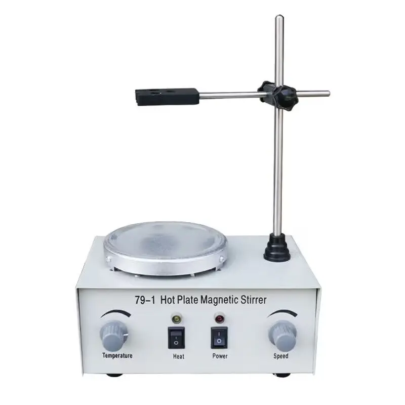 79-1 Магнитная мешалка с подог – обзор и цена Lab Magnetic Stirrer Hot Plate