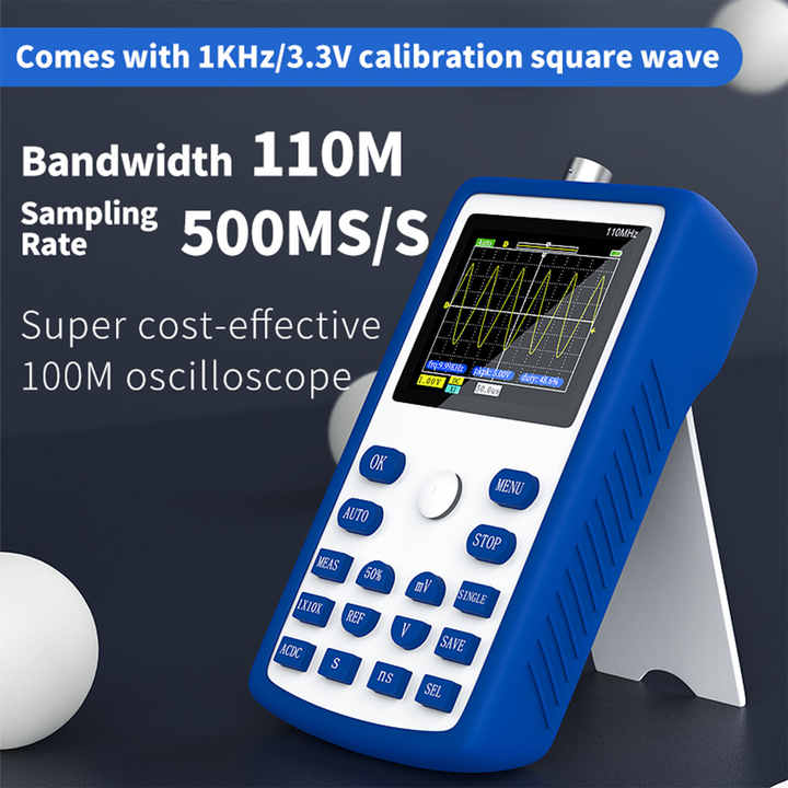 Цифровой портативный осциллогр – обзор и цена Fnirsi Digital Oscilloscope Handheld