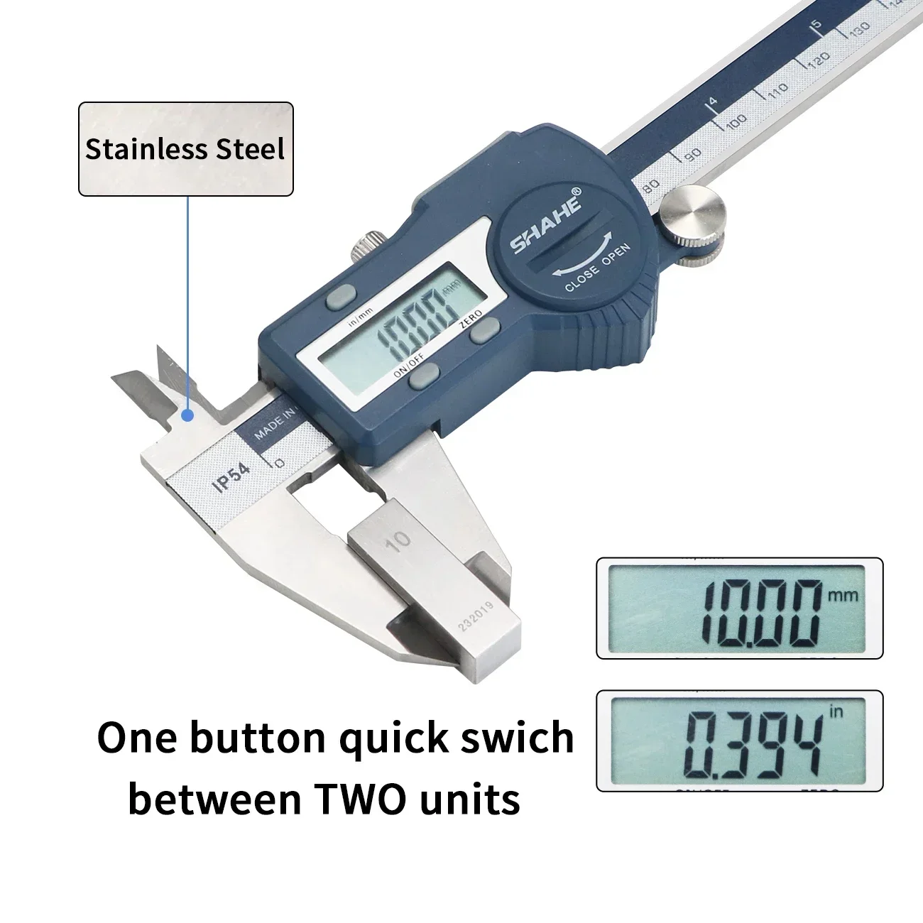 Цифровой штангенциркуль SHAHE, – обзор и цена Digital Caliper 150Mm Stainless Steel
