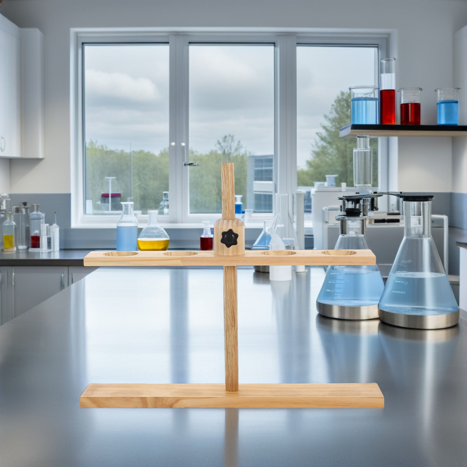 Деревянная подставка для сепар – обзор и цена Lab Equipment