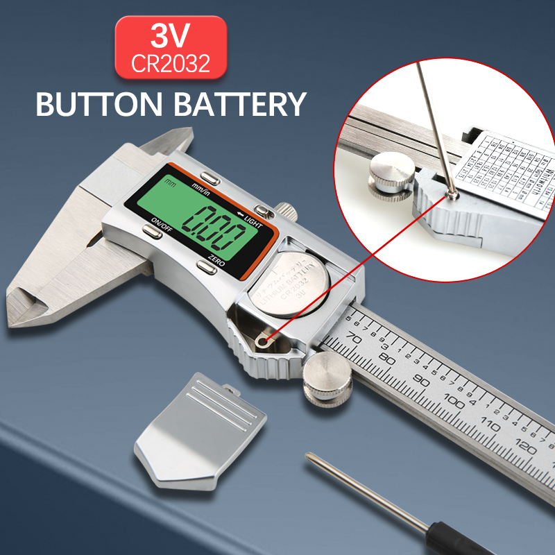 Цифровой Штангенциркуль с подс – обзор и цена Digital Caliper 150Mm Stainless Steel