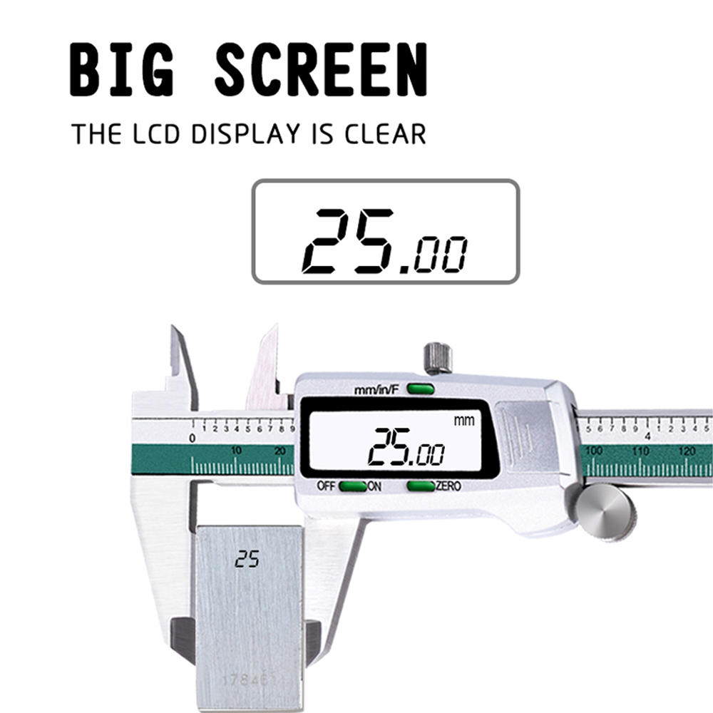 Высокоточный электронный ЖК-ци – обзор и цена Digital Caliper 150Mm Stainless Steel
