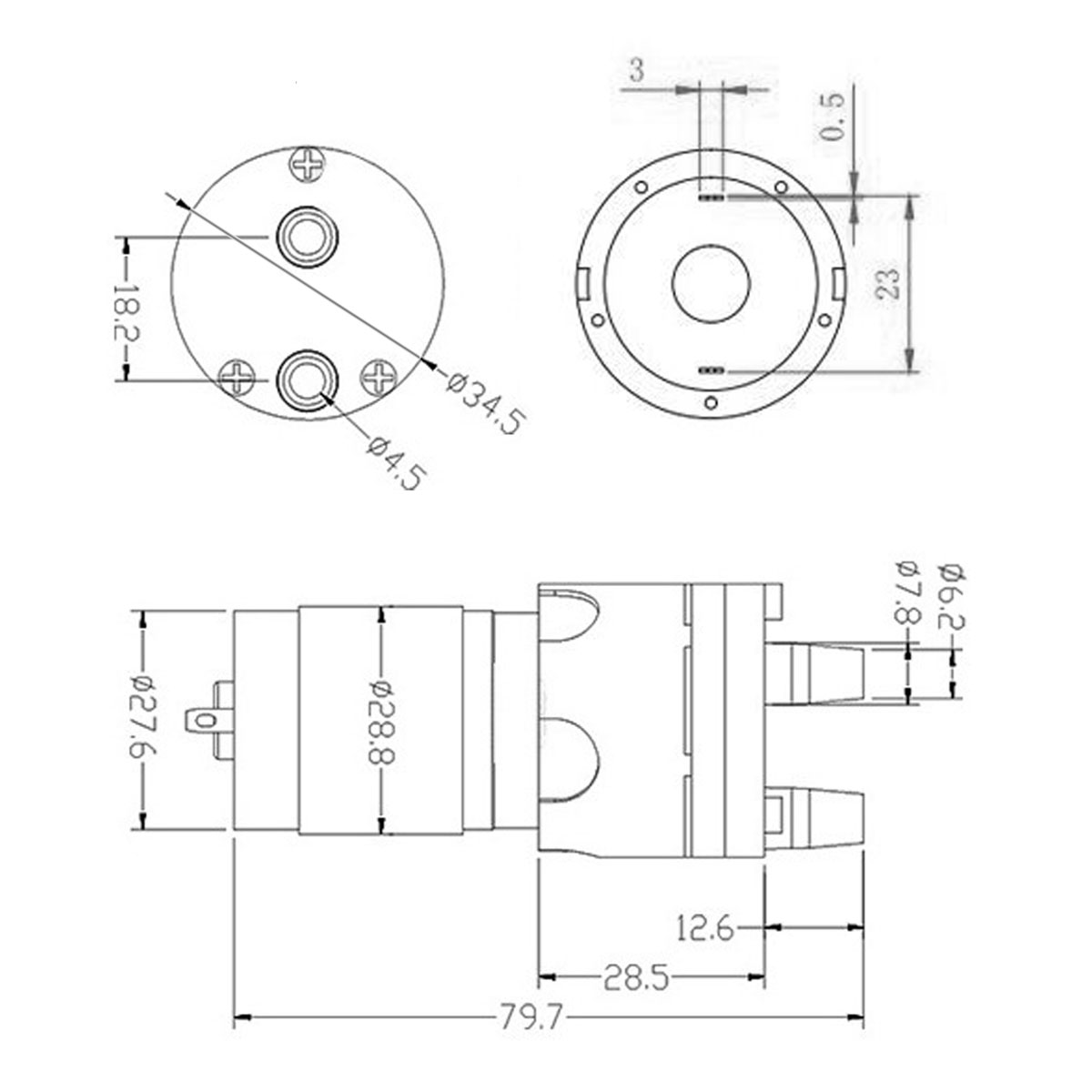 R365 микроводяной насос двигат – обзор и цена Mini Peristaltic Pump 12V