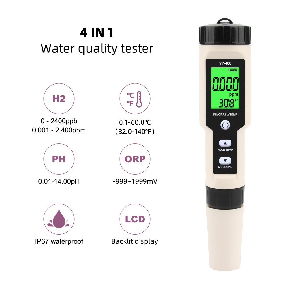 4 в 1, цифровой тестер PH/ORP/ – обзор и цена Ph Meter Digital Water Tester