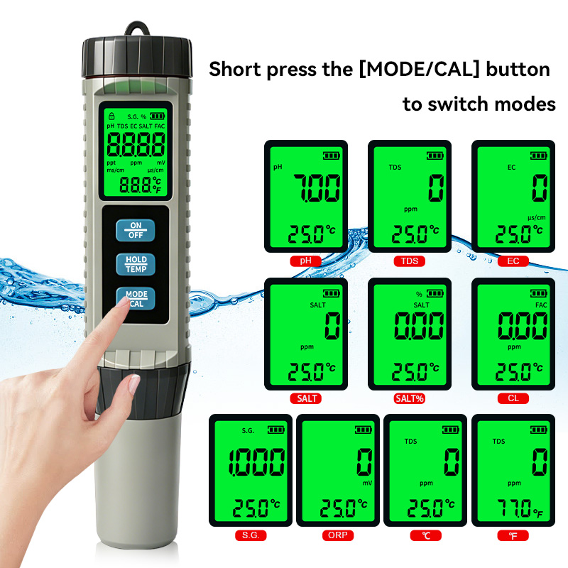 Портативный многофункциональны – обзор и цена Ph Meter Digital Water Tester